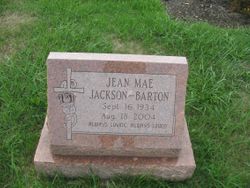 Jean M <I>Jackson</I> Barton 