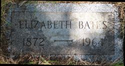 Elizabeth Ann <I>Page</I> Bates 