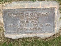 Edward M Abrahams 