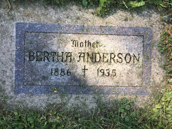 Bertha Oleana <I>Gunderson</I> Anderson 