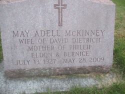 May Adell <I>McKinney</I> Dietrich 