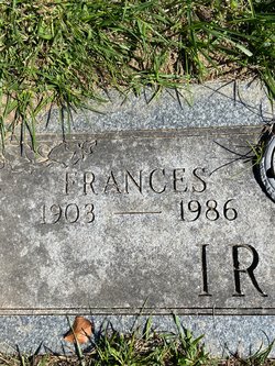 Frances <I>French</I> Irons 