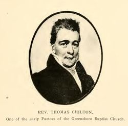 Rev Thomas Chilton 