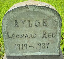 Leonard Erskine “Red” Aylor 