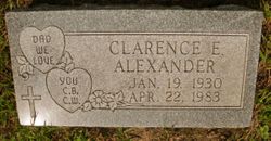 Clarence E Alexander 
