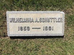 Wilhelmina “Minnie” <I>Anheuser</I> Schuttler 