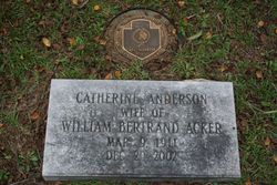 Catherine <I>Anderson</I> Acker 
