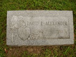David Edward Alexander 