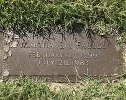 Martha S. J. Faulds 
