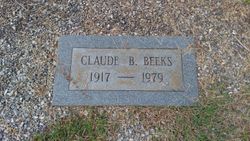 Claude B Beeks 