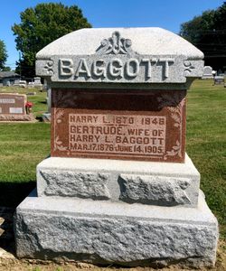 Gertrude <I>Brown</I> Baggott 