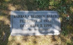 Barbara Bernice <I>Johnson</I> Baker 