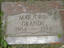 Marjorie Esther <I>Connell</I> Grandy 