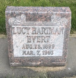 Lucy <I>Hartman</I> Evert 