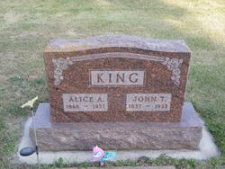 Alice Amanda <I>Jenkins</I> King 