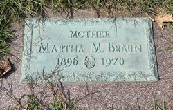 Martha M. <I>Kramer</I> Braun 
