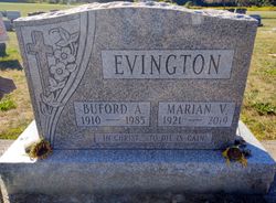 Marian V. <I>Bodine</I> Evington 