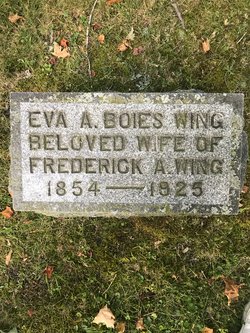 Eva Amelia <I>Boies</I> Wing 