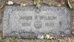 Annie Florence <I>Wright</I> Wilson 