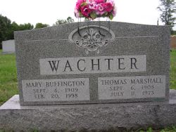 Thomas Marshall Wachter 