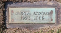 Mrs Blenda Elizabeth <I>Carlson</I> Larson 