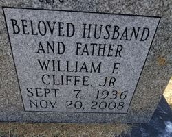 William Francis “Bill” Cliffe Jr.