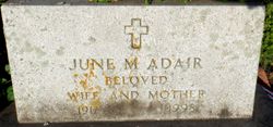 June Marie <I>Arthur</I> Adair 