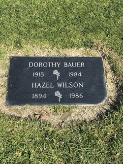Dorothy Elizabeth <I>Wilson</I> Bauer 