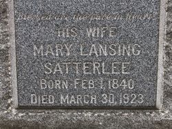 Mary Lansing <I>Satterlee</I> Catlin 