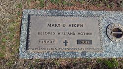 Mary M. <I>Davis</I> Aiken 