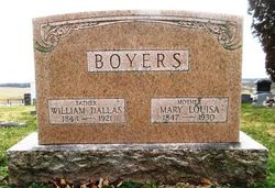 Mary Louisa <I>Rollins</I> Boyers 