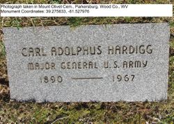MG Carl Adolphus Hardigg 