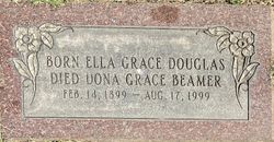 Ella Grace “Dona” <I>Douglas</I> Beamer 
