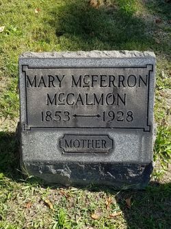 Mary <I>McFerron</I> McCalmon 