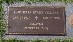 Cornelia <I>Byars</I> Vickery 