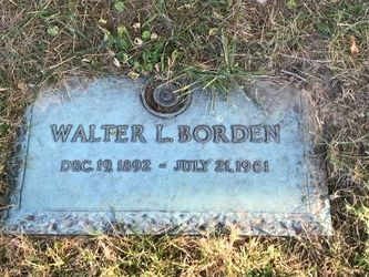 Walter Logan Borden 