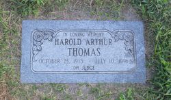 Harold Arthur Thomas 