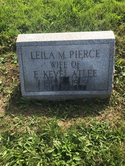 Leila M <I>Pierce</I> Atlee 