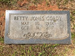 Betty Marie <I>Jones</I> Gordy 