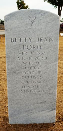 Elizabeth Jean “Betty” <I>Smith</I> Ford Mahood 