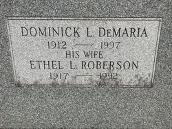 Ethel L. <I>Roberson</I> DeMaria 
