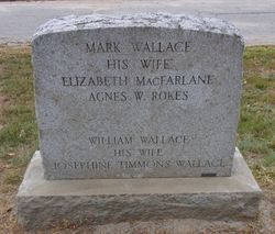 Elizabeth “Lizzie” <I>McFarland</I> Wallace 