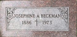 Josephine A <I>Pinault</I> Beckman 