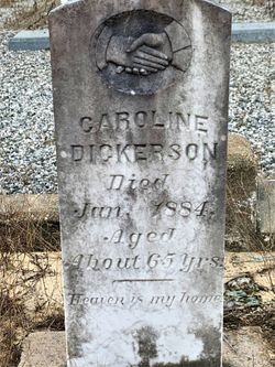 Caroline <I>Syford</I> Dickerson 