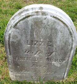 Elizabeth “Lizzie” <I>Smith</I> Bishop 
