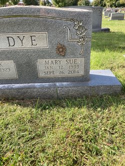 Mary Sue <I>Graves</I> Dye 