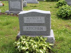 Beatrice Elizabeth <I>Fisher</I> Kitchen 