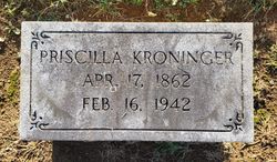 Priscilla <I>Brensinger</I> Kroninger 