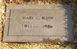 Mary <I>Cunningham</I> Bunn 