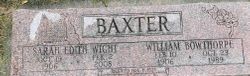 William Bowthorpe Baxter 